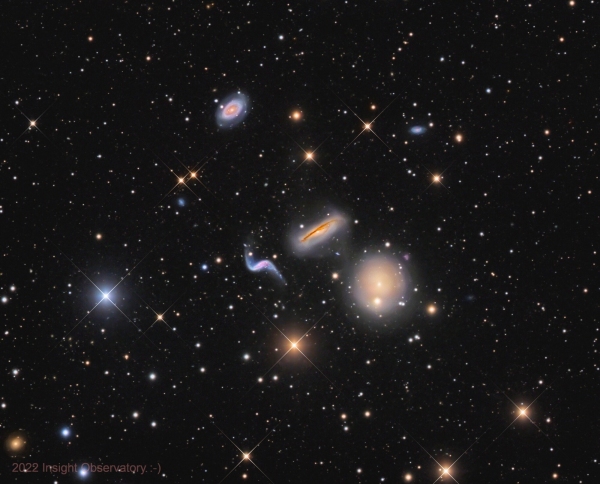 NGC 3190 Leo Quadruplet