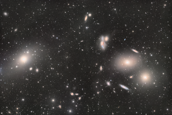 Markarian’s Chain and the M87 Galaxy