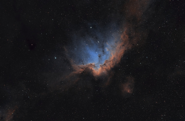 NGC7380 - Dual Narrowband HA-OIII / OIII-SII