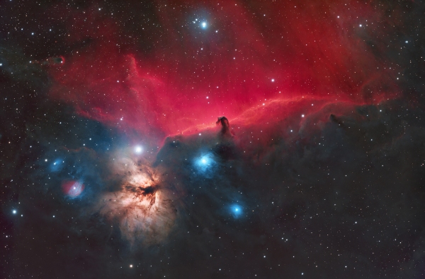 Horsehead Nebula \ Flame Nebula (NGC 2024)