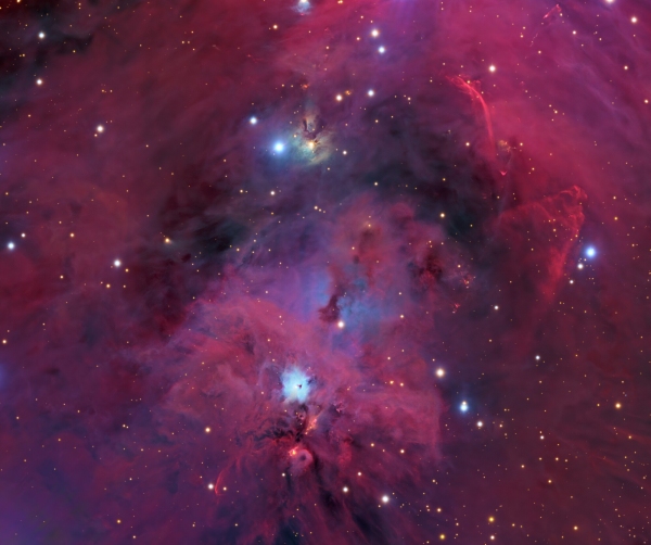 NGC 1999 & the Enigmatic Cavity in Orion