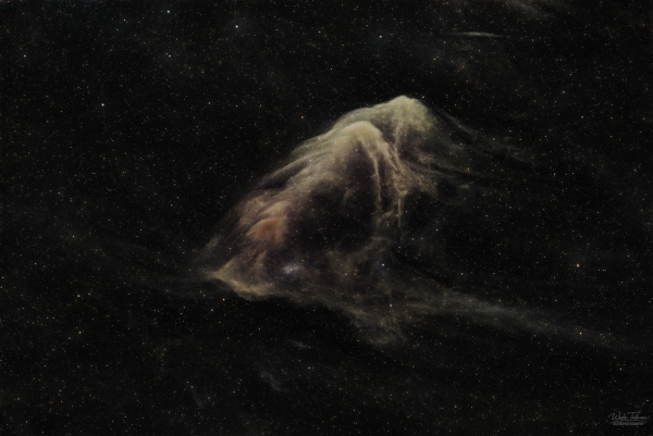 SH2-63 Eagle Ray Dust Nebula