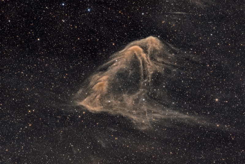 Eagle Ray Dust Nebula