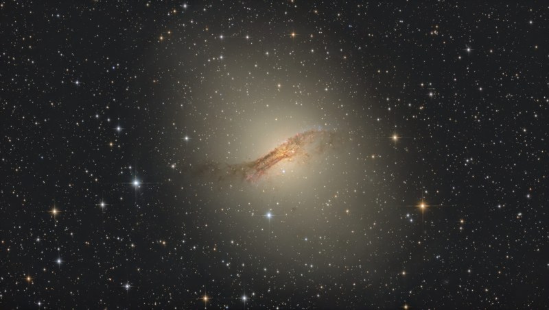 NGC 5128 Centaurus A with Ha