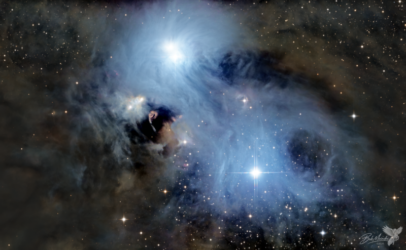 NGC 6726 — Where the Darkness Becomes Light