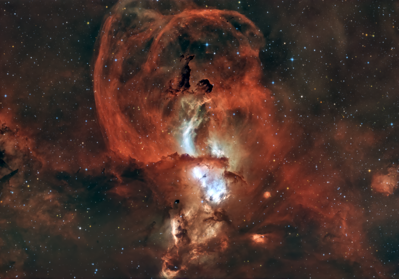 NGC3576 Statua della Libertà