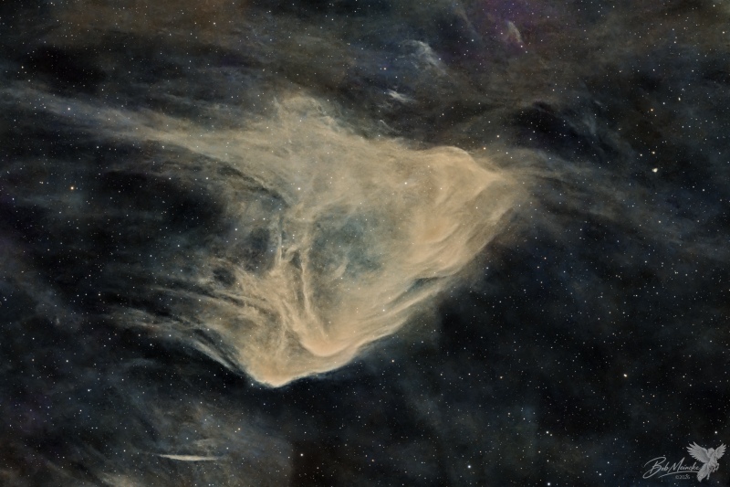 Sh2-63 — The Eagle Ray Nebula