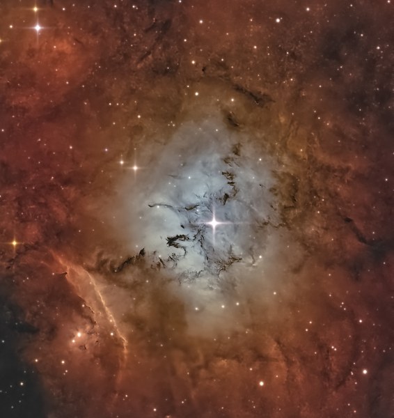 The Chinese Dragon Nebula Closeup NGC 6559