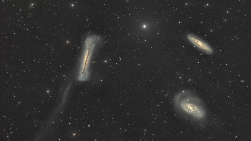 M65 – M66 – NGC3628 – Leo Triplet