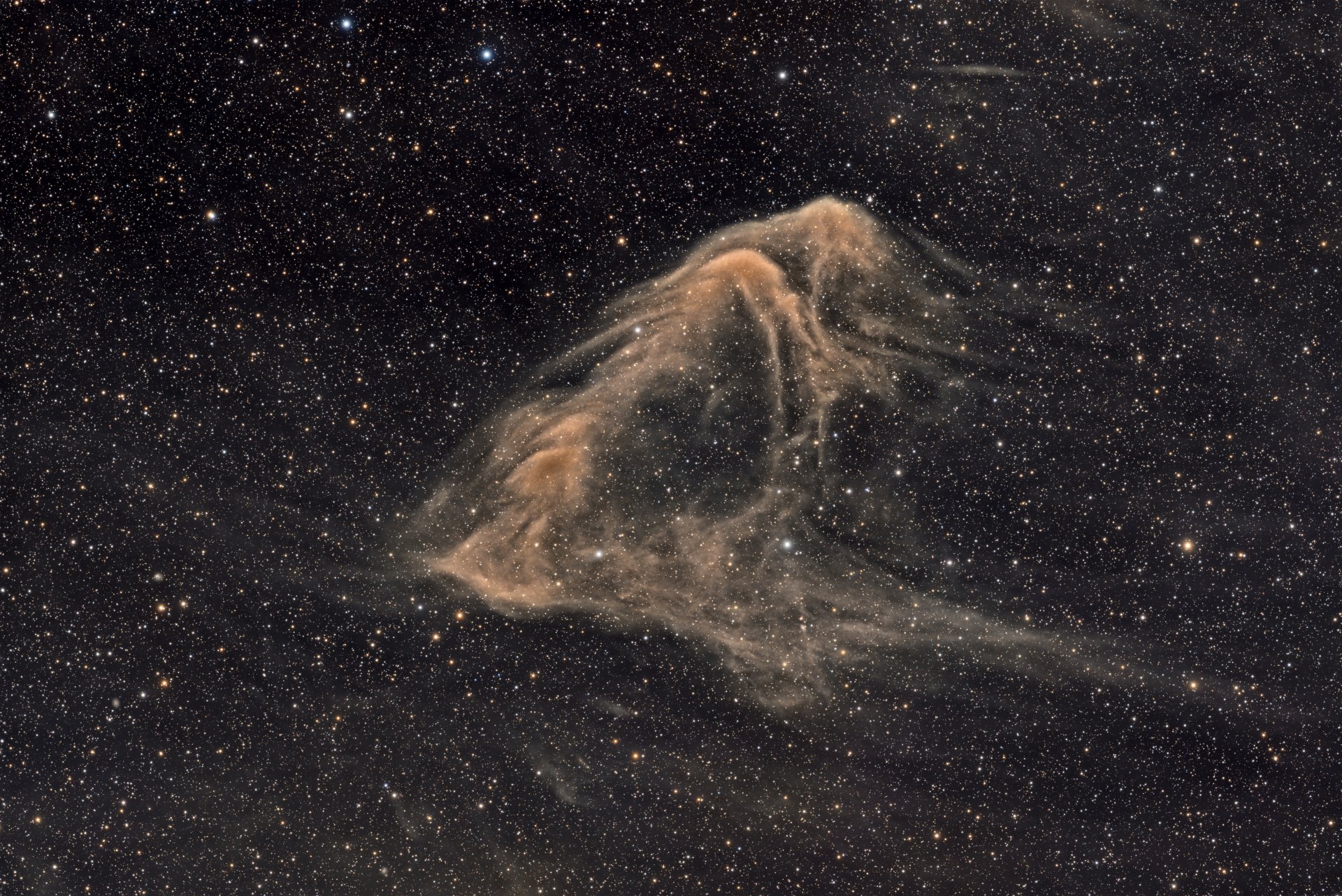 Eagle Ray Dust Nebula