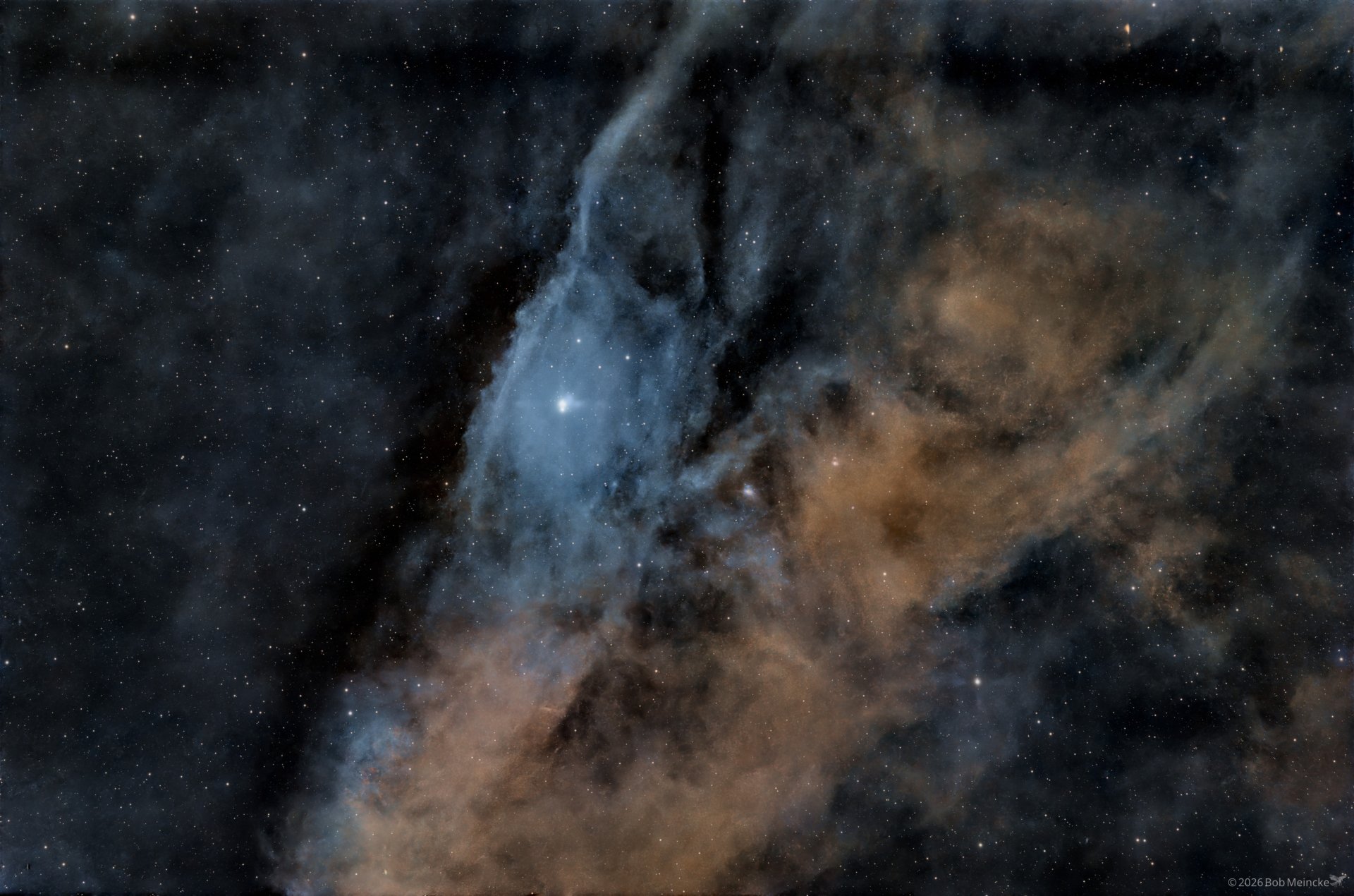 IC 4592 — A Horse’s Contemplation: “Why So Blue?”