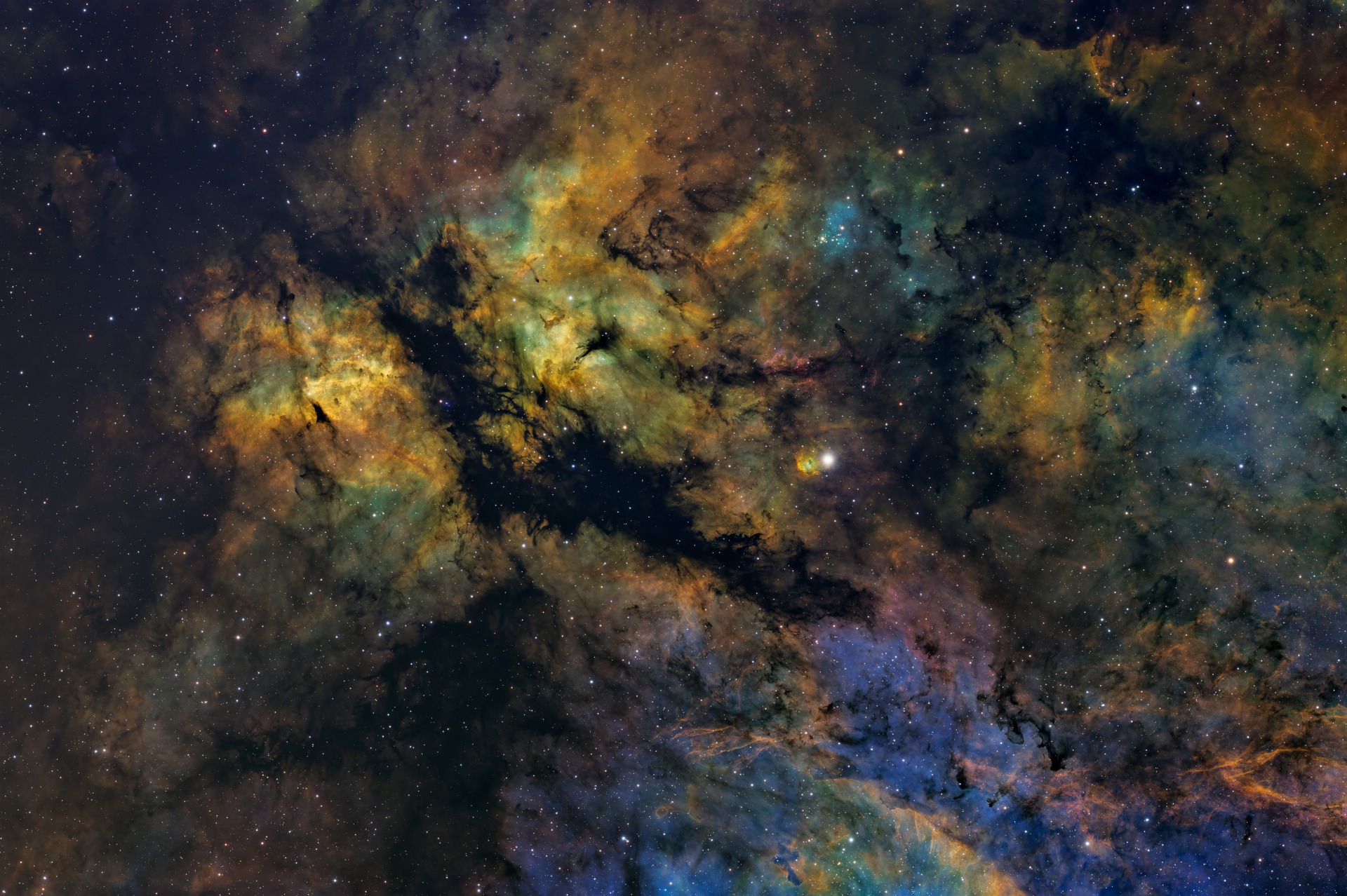IC1318 - Nebulosa Farfalla SHO