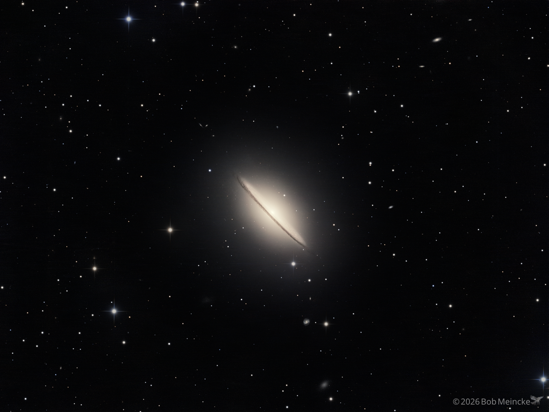 M104 — The Sombrero Galaxy-Light Beneath the Brim
