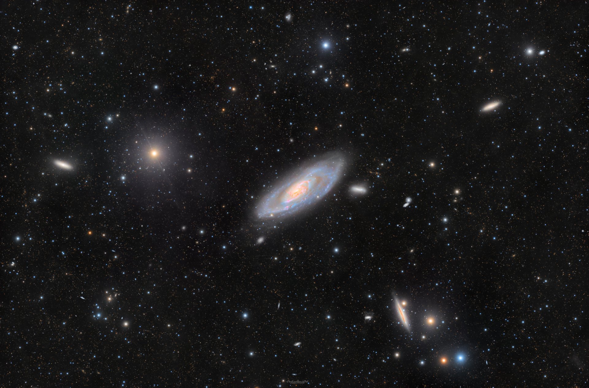 M106 Galaxy - Deep field