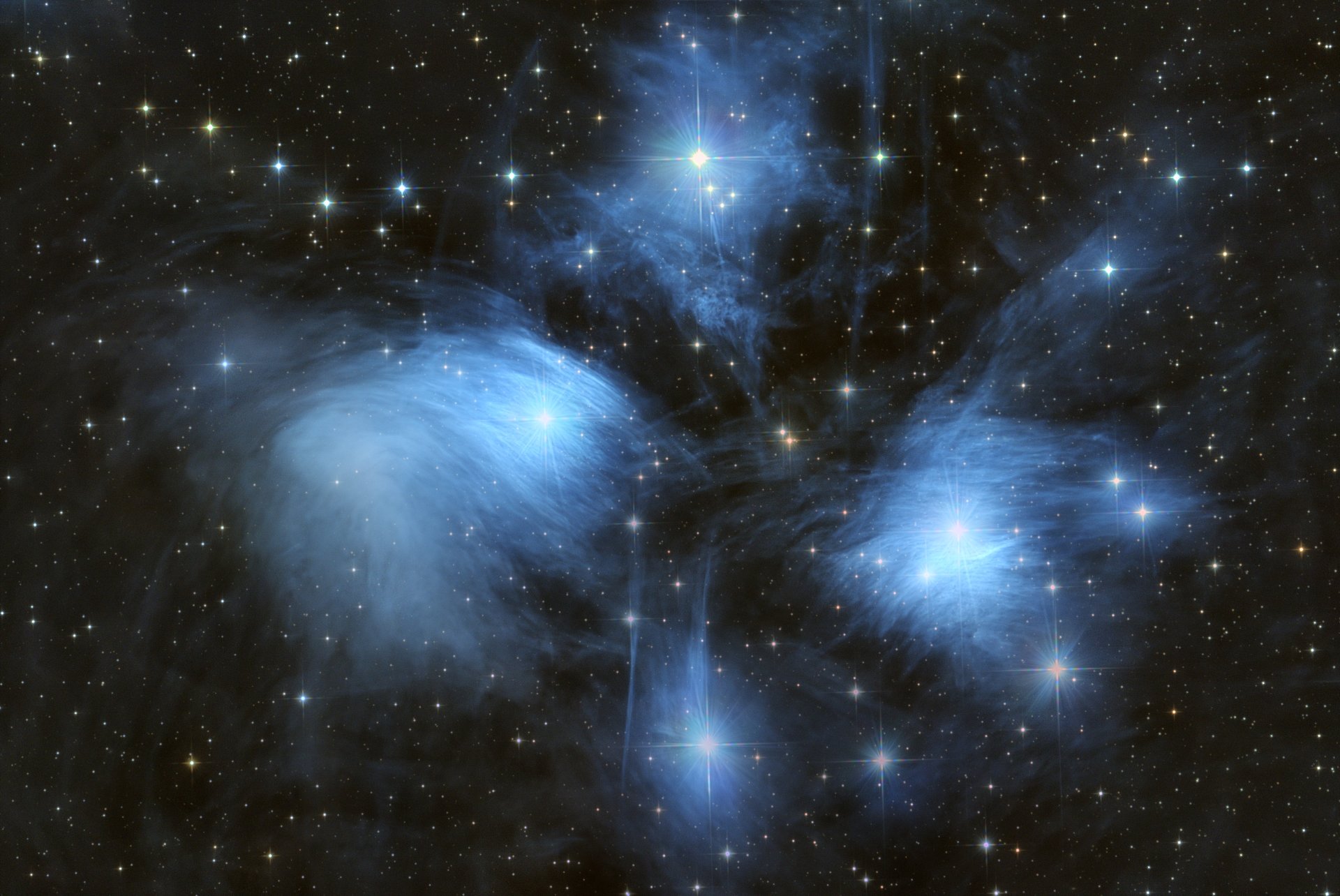 M45 - Pleiades open cluster