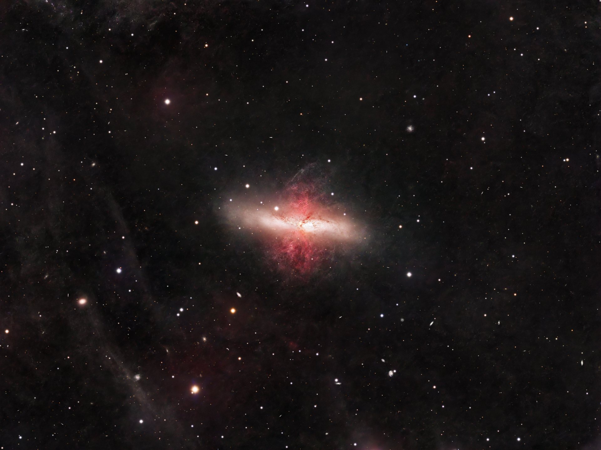M82 - HaLRGB