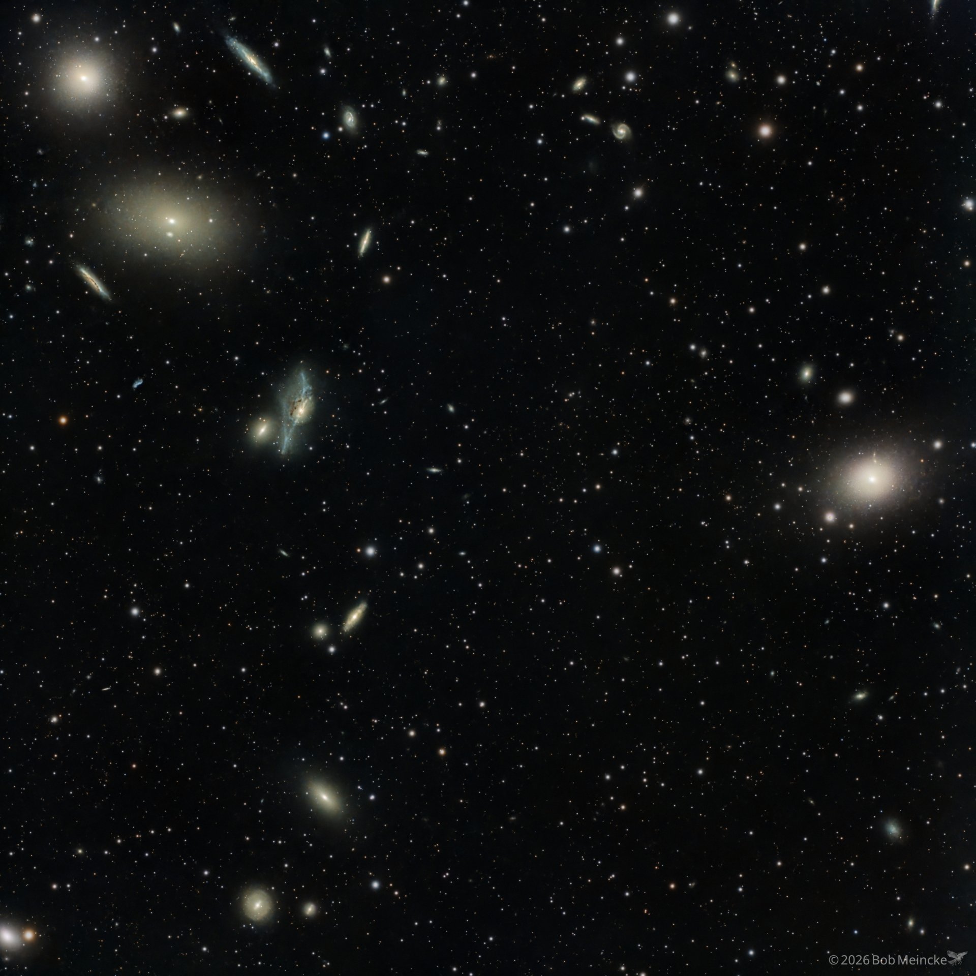 Markarian's Galactic Falls