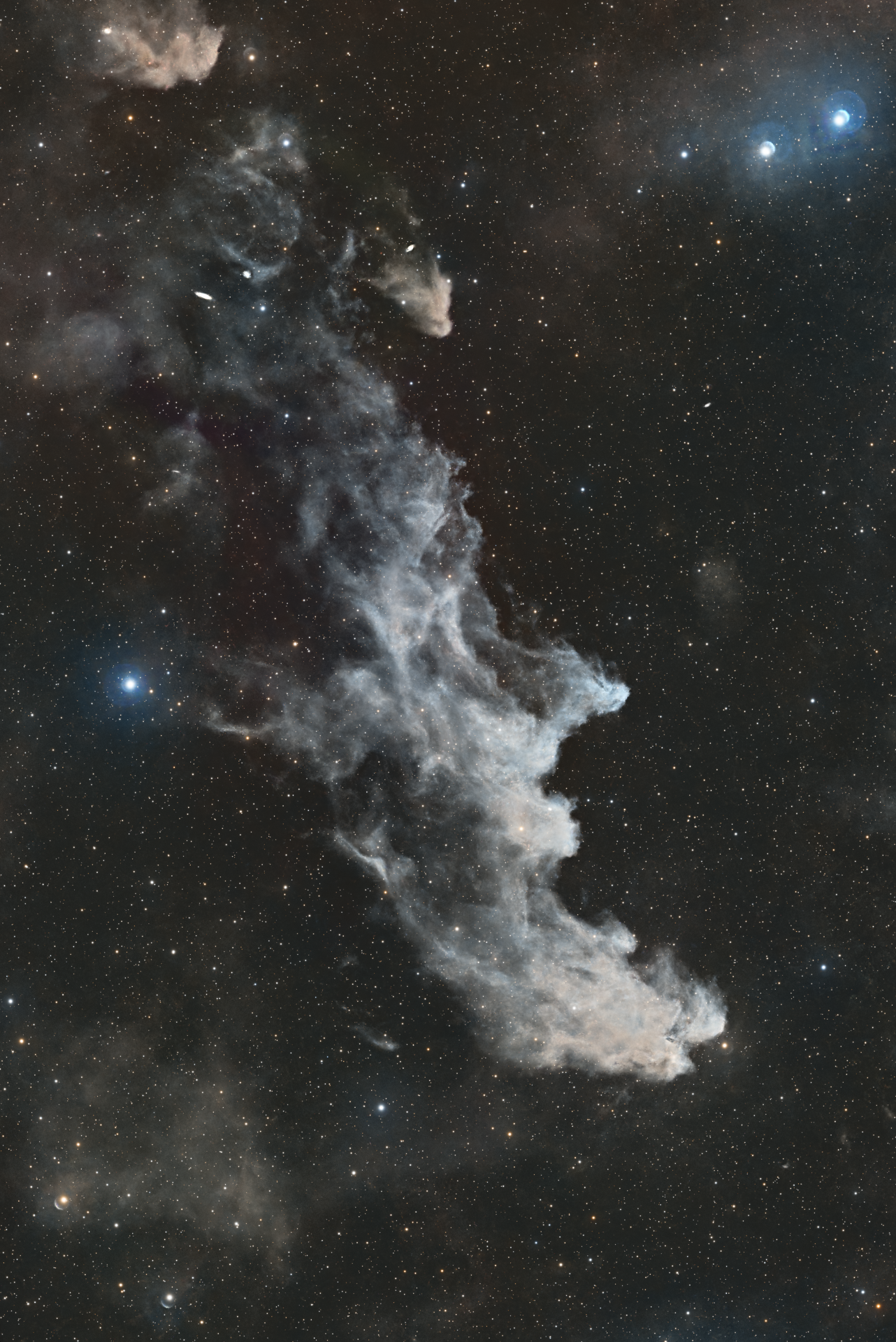 NGC 1909 - The Witch Head Nebula - LRGB