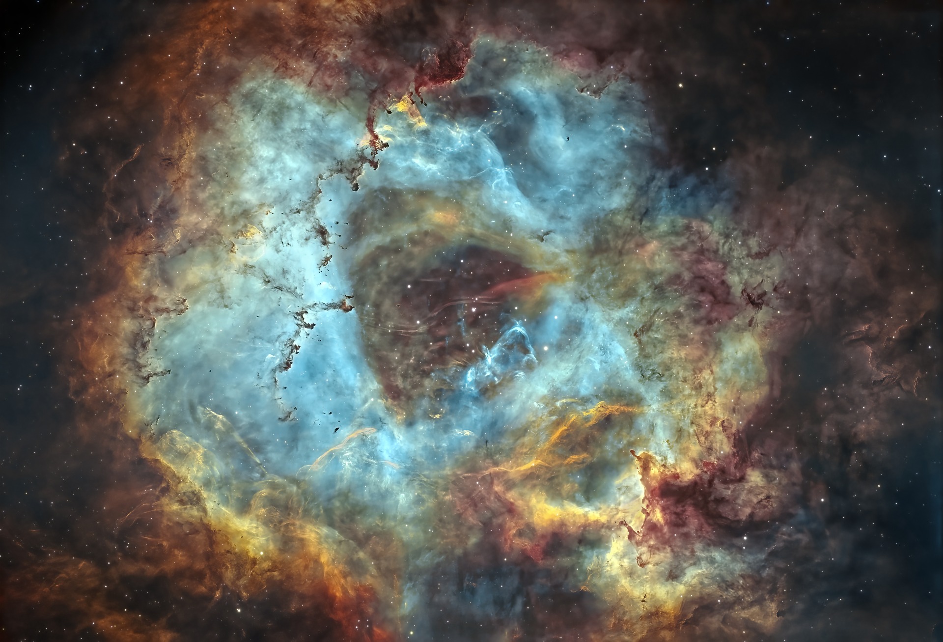NGC 2237 The Rosette Nebula
