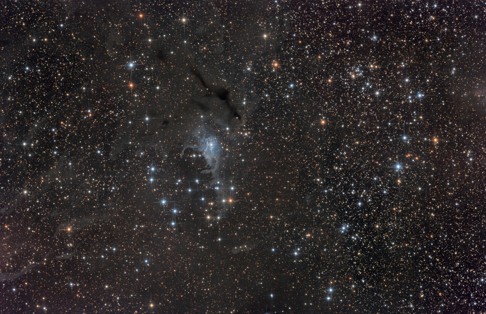 NGC 225 - Sailboat Cluster