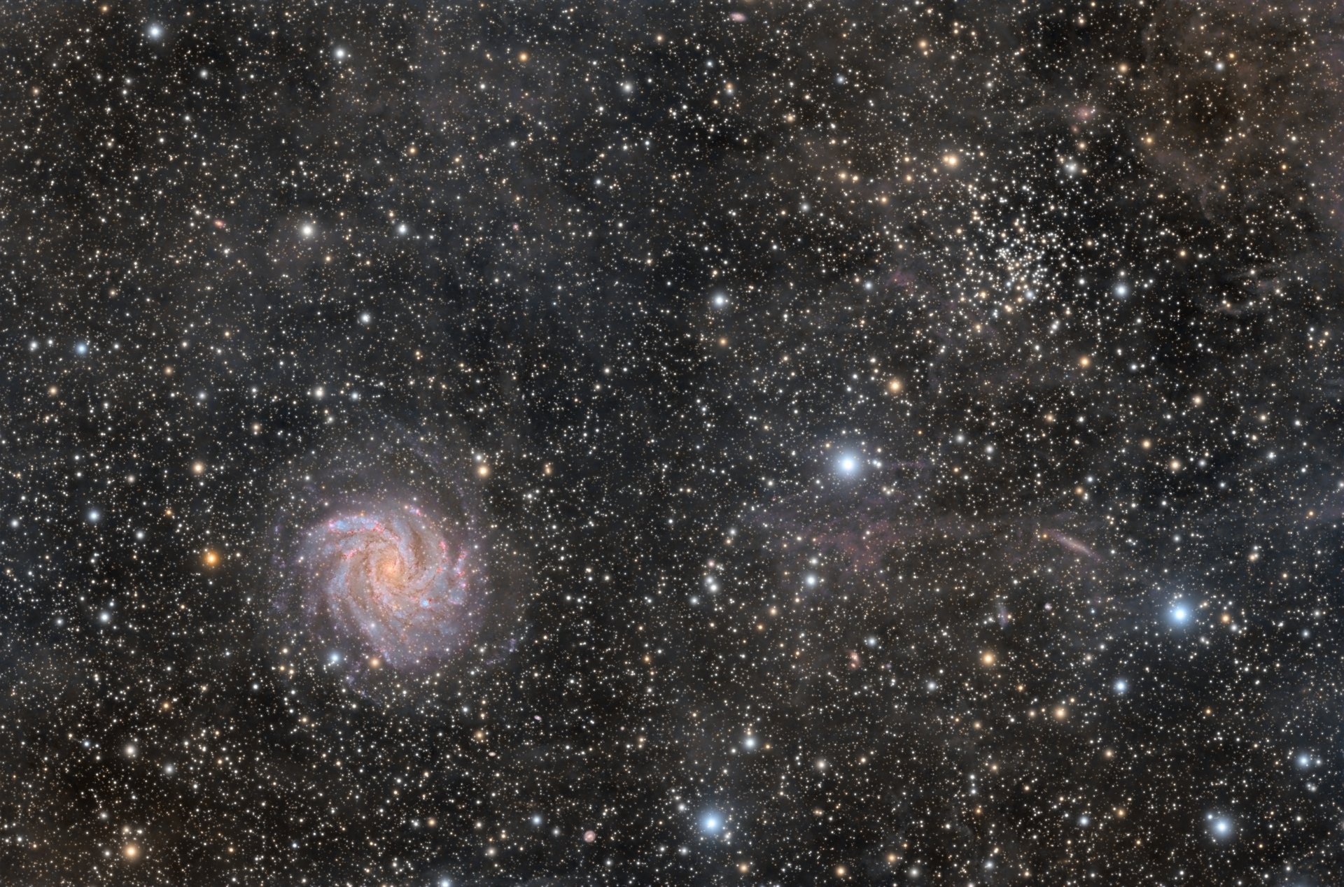 NGC 6946 + NGC 6939