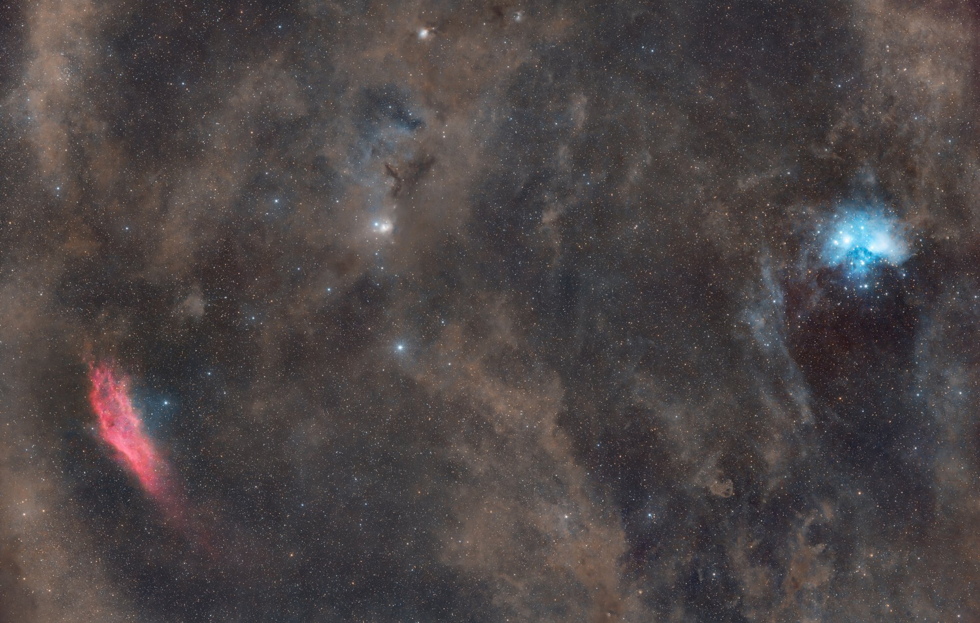 Nebulosa California  / Pleyades