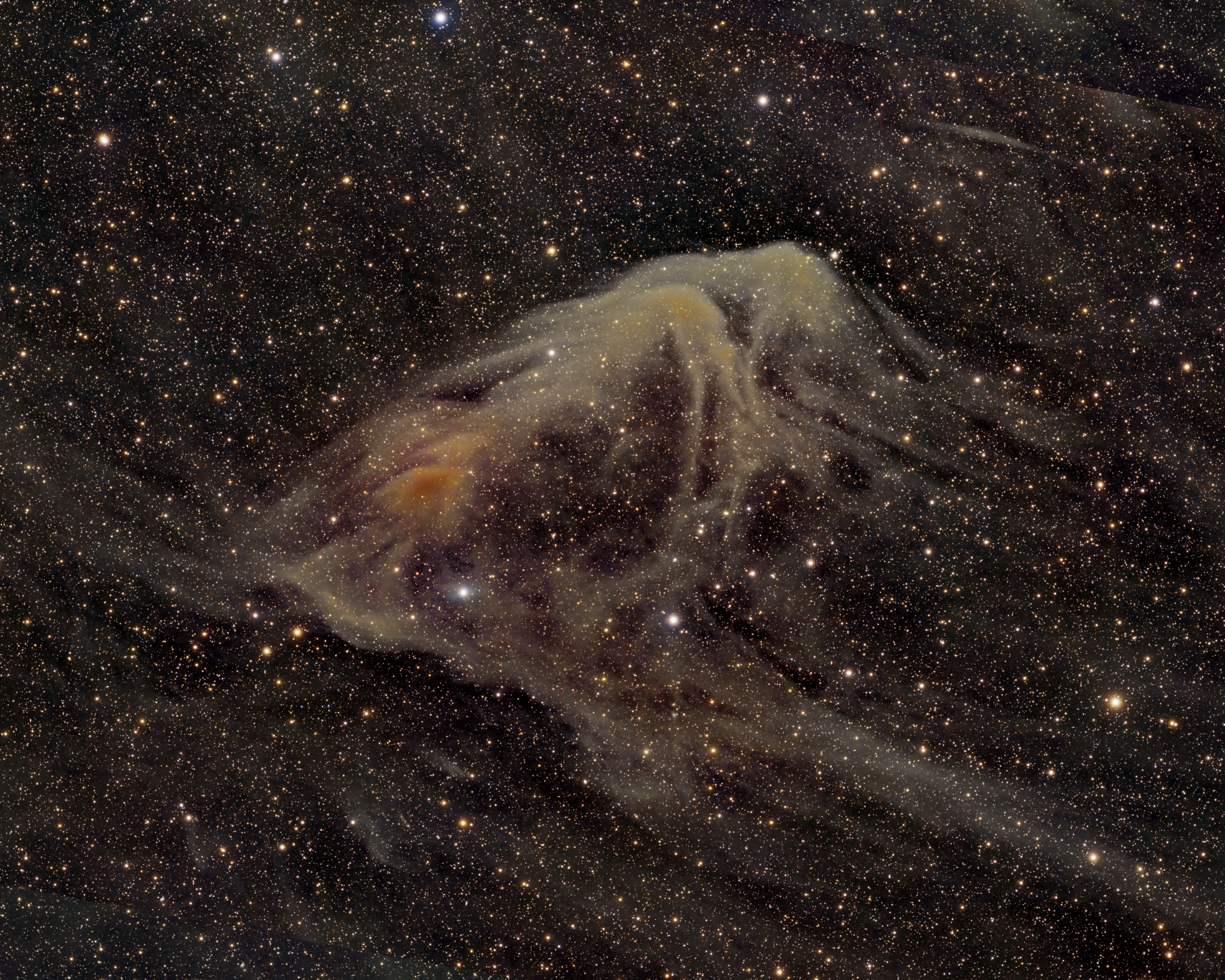 SH2-63 Eagle Ray Dust Nebula