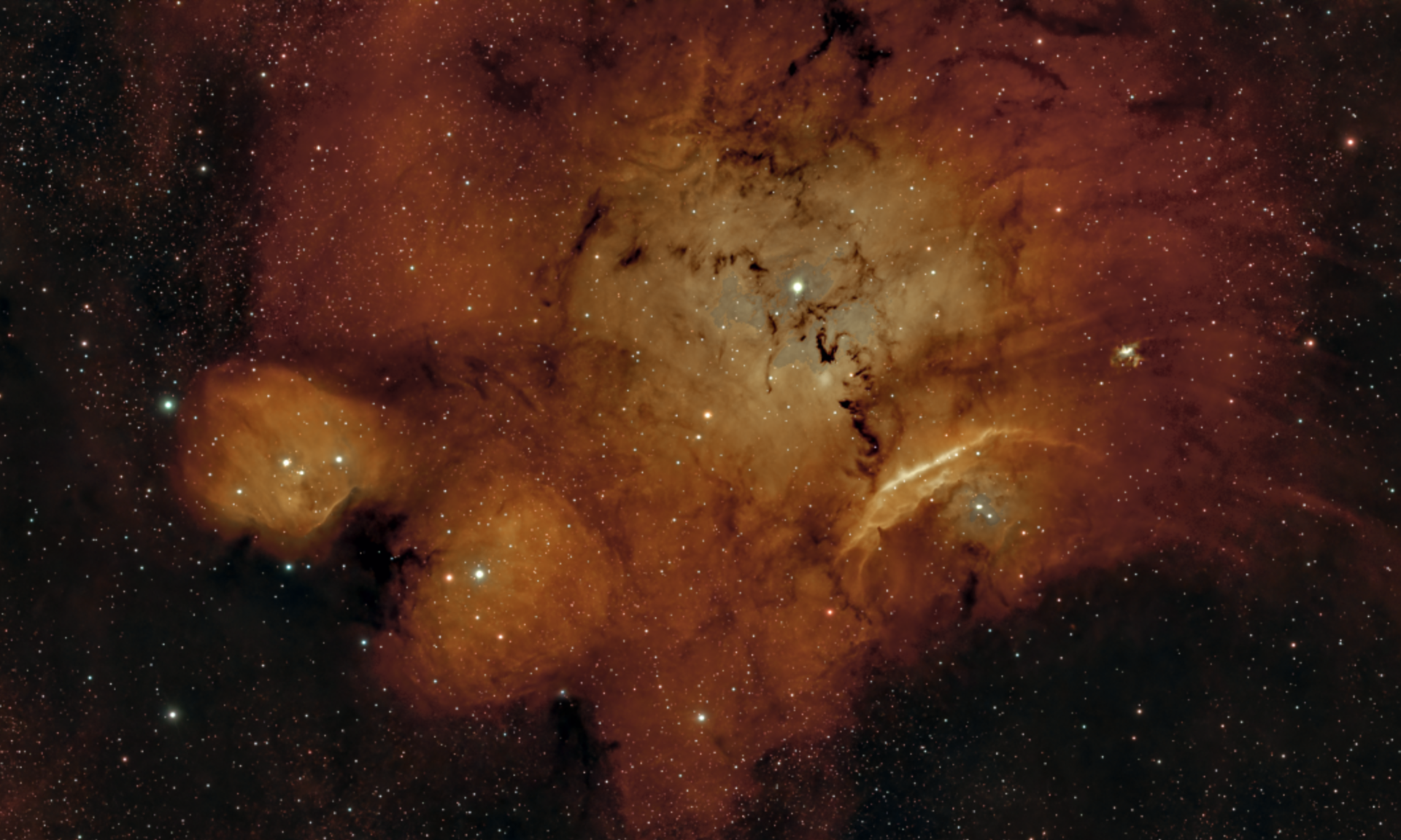 The Chinese Dragon Nebula NGC 6559
