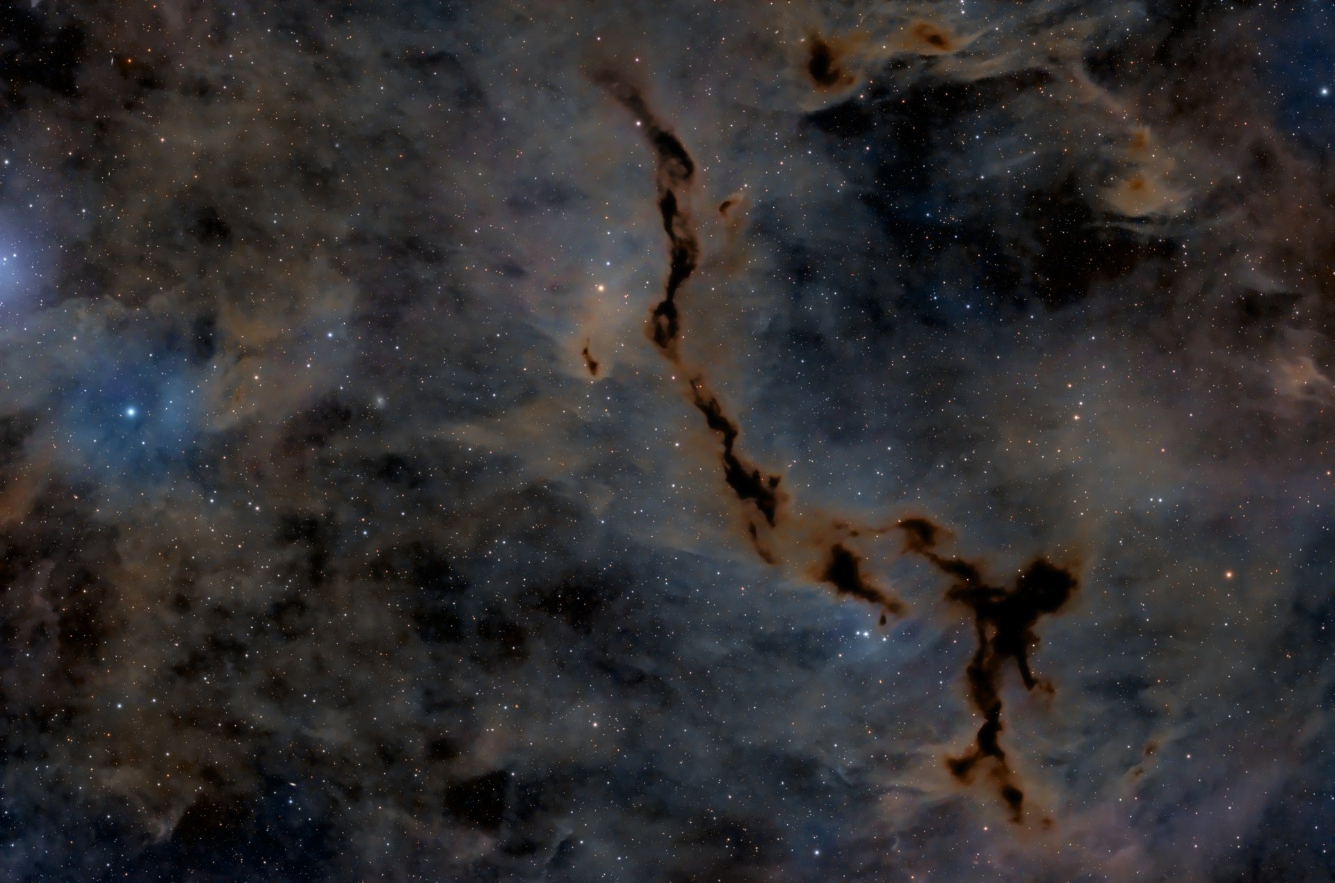 Barnard 150 Seahorse Nebula