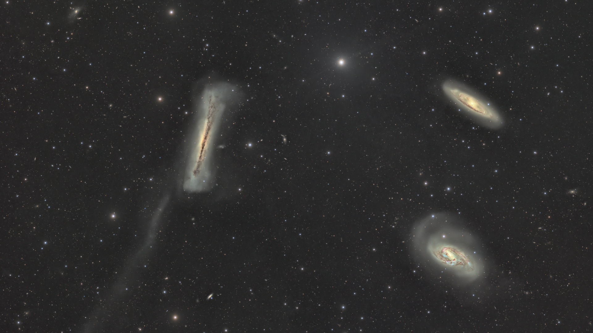 M65 – M66 – NGC3628 – Leo Triplet