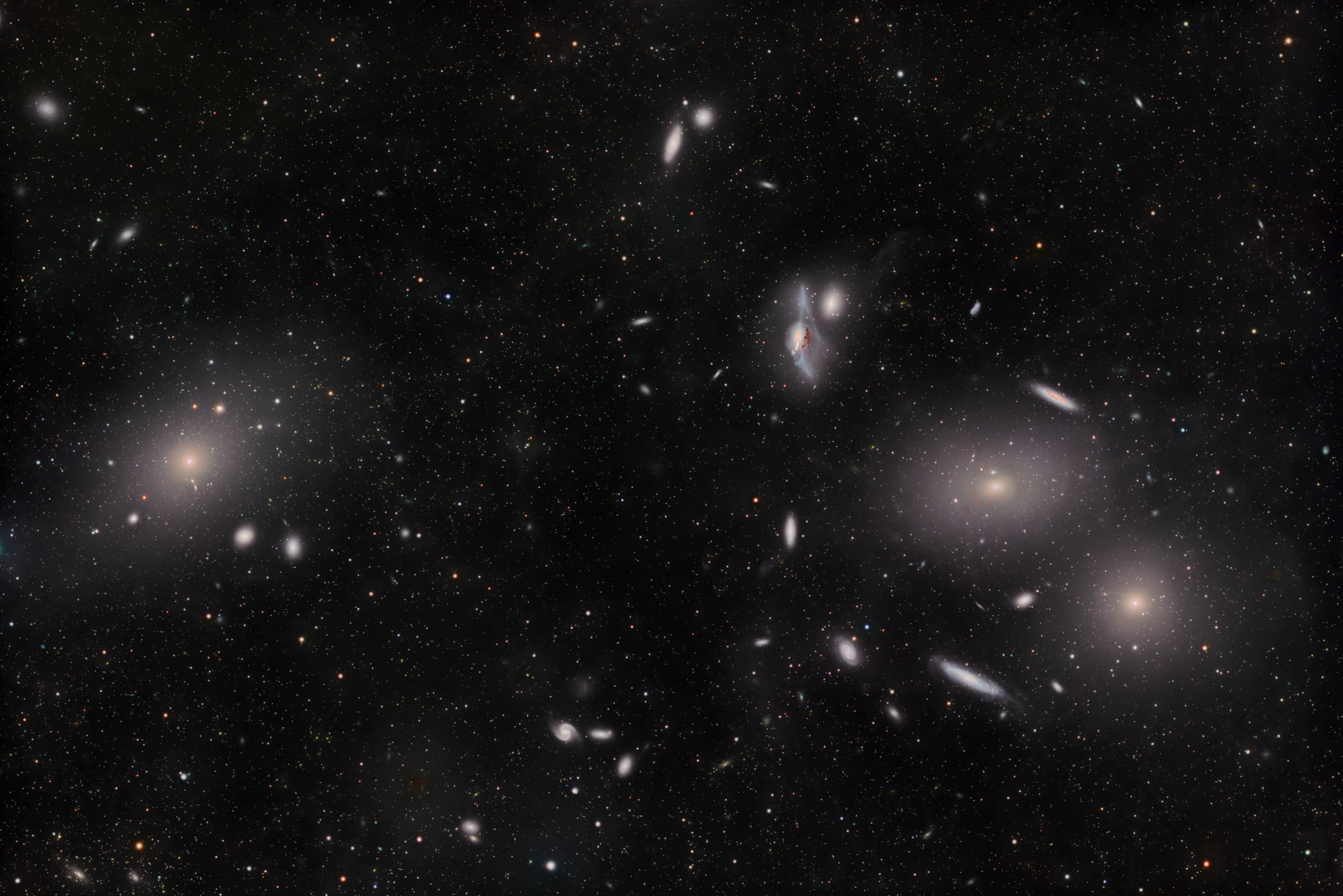 Markarian’s Chain and the M87 Galaxy