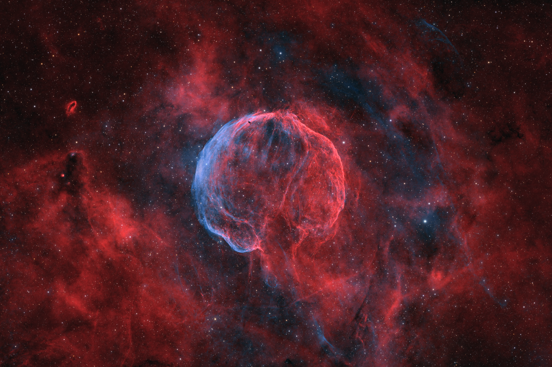 CTB-1 - Abell 85 - Garlic nebula - 50h