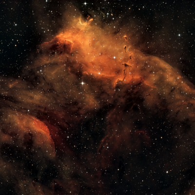 Gum 37 / NGC 3572 - Southern Tadpoles