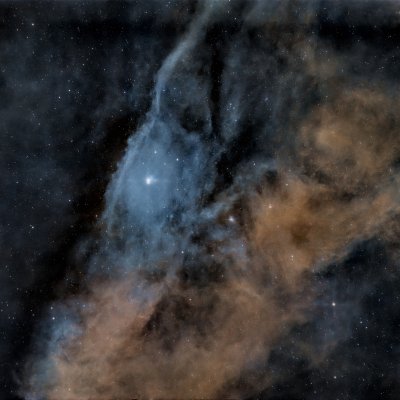IC 4592 — A Horse’s Contemplation: “Why So Blue?”