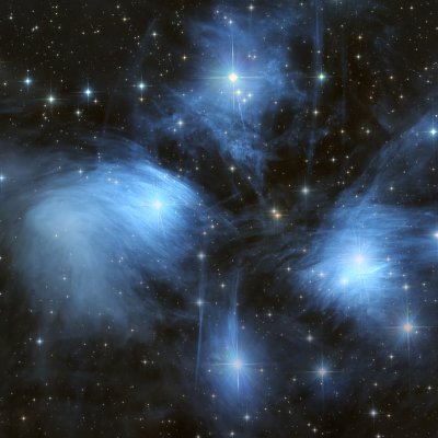 M45 - Pleiades open cluster