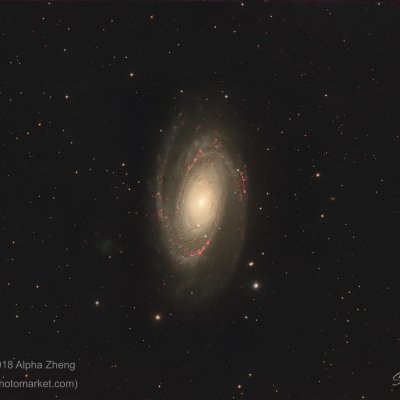 M81 HaRGB
