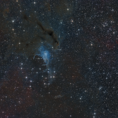 NGC 225 — The Azure Glyph