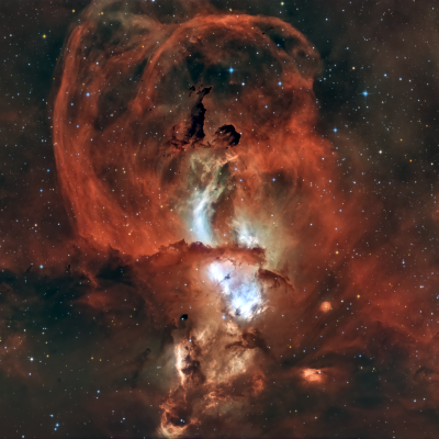 NGC3576 Statua della Libertà