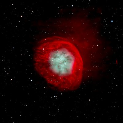 Sh2-290 Planetary Nebula in Cancer