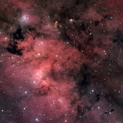 The Cave Nebula, Sh2-155