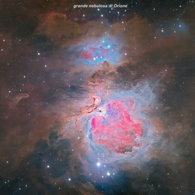 grande nebulosa di orione