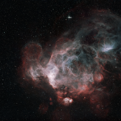 NGC 2018 in Large Magellan Cloud Star-Forming Complex