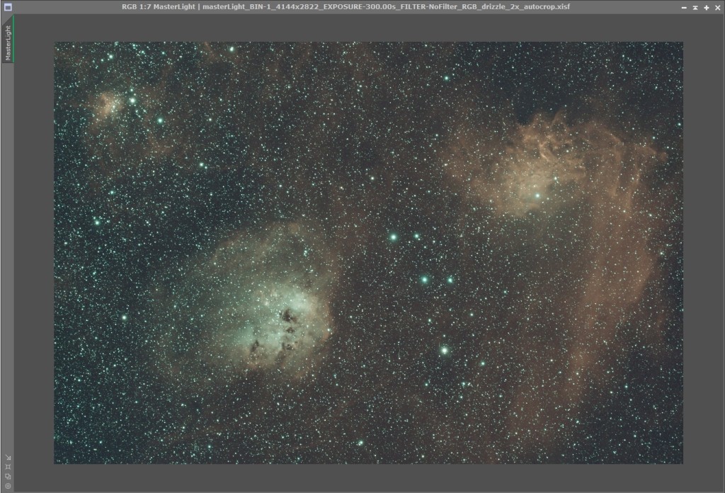 IC 405 - Nebulosa Estrella Llameante - STF Preview - Askar 65PHQ Quintuple APO