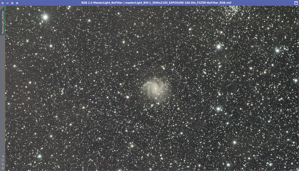 NGC6946 Fireworks Galaxy - STF Preview - Sky-Watcher Evostar 72ED