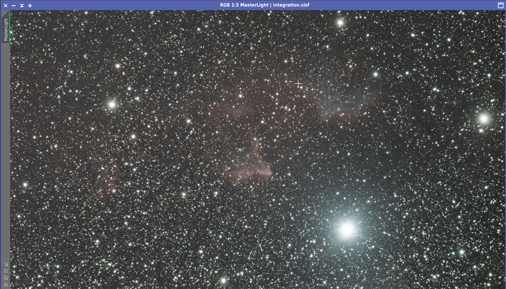 IC63 Ghost of Cassiopeia - STF Preview - Sky-Watcher Evostar 72ED