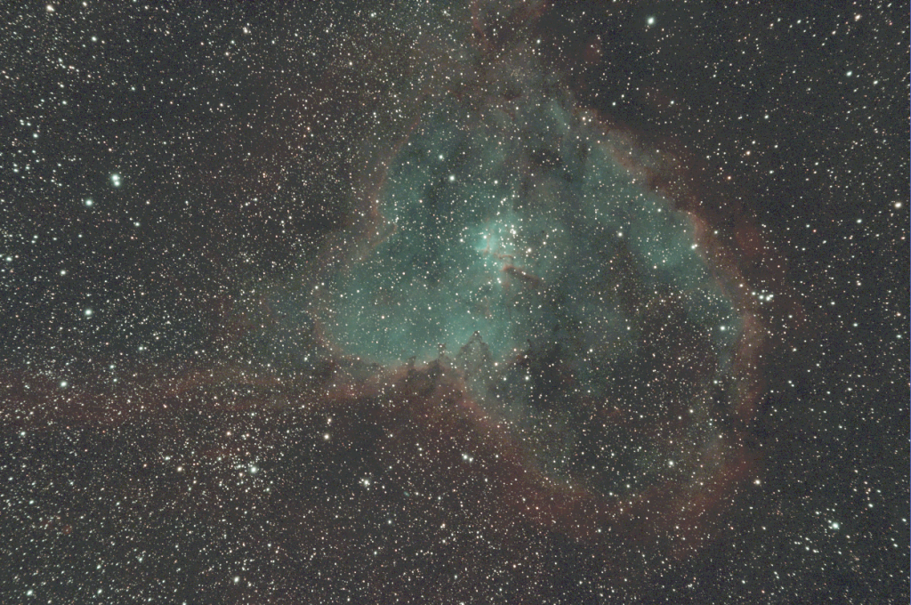 IC-1805 Heart Nebula - STF Preview - William Optics Zenth Star 73
