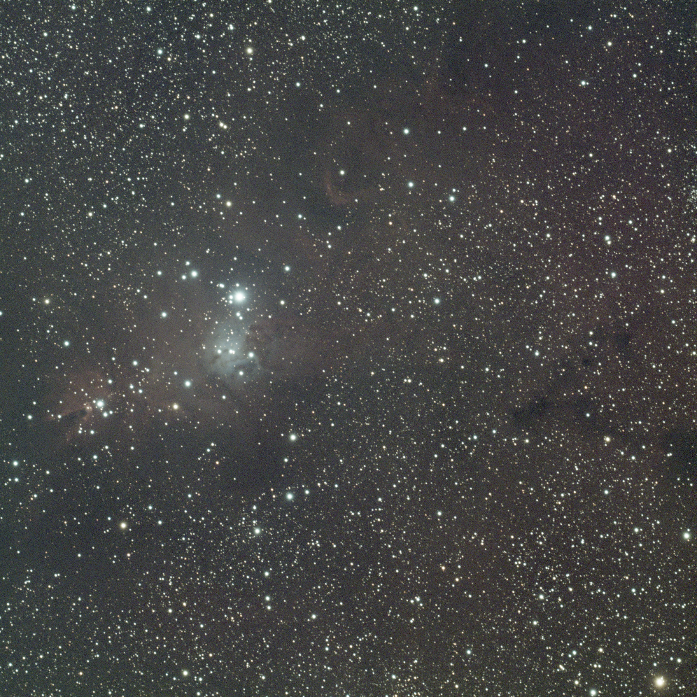 Cone Nebula - Christmas Tree Cluster - STF Preview - askar 71F