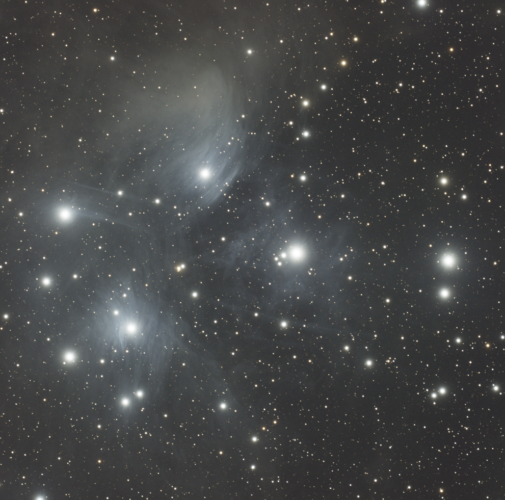 M 45 The Pleiades - STF Preview - Askar FRA500/5.6