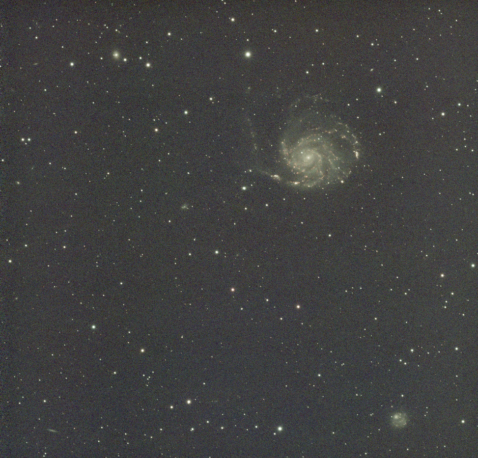 Messier 101 - Pinwheel Galaxy - STF Preview - askar 71F