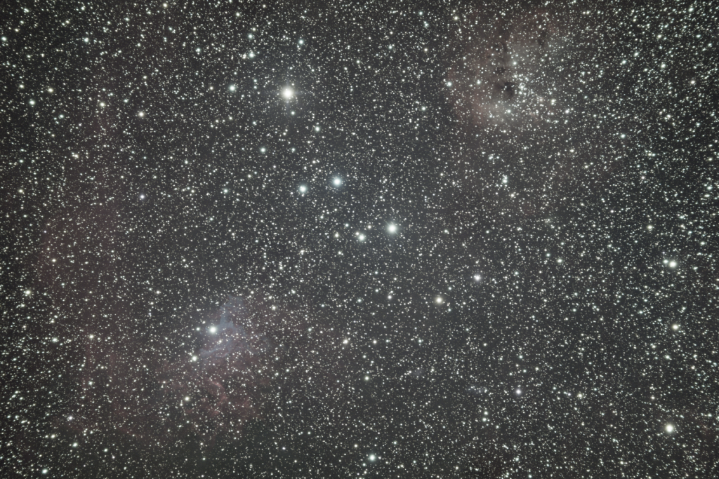 Flame Nebula and Tadpols - STF Preview - William Optics Zenth Star 73